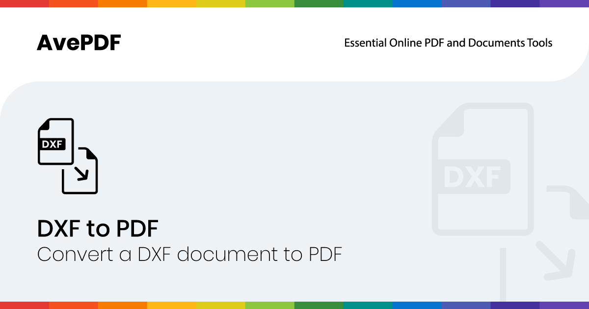  DXF PDF CAD PDF